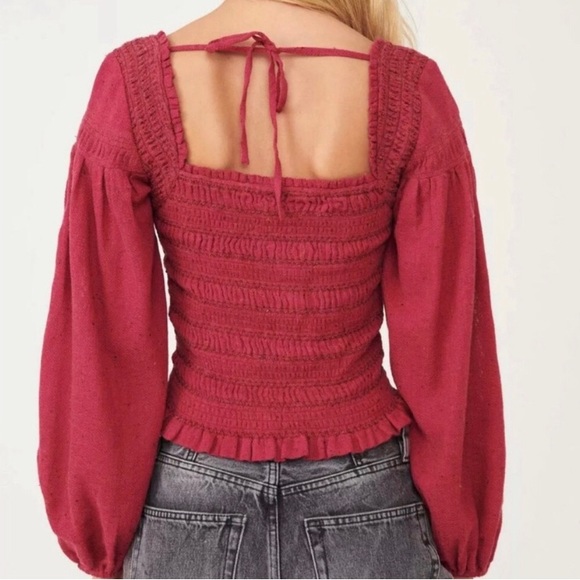 NWT Free People Maggie Style Top - Picture 2 of 7